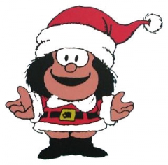 Immagini Natale Mafalda.Buon Natale Largen